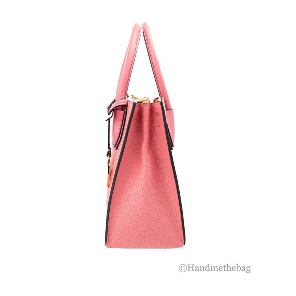 NEW Michael Kors Mercer Leather Messenger Crossbody Bag Tea Rose Handbag Purse - Picture 9 of 9